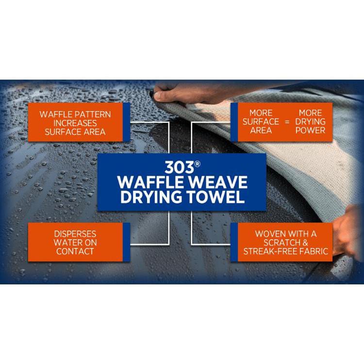 303 Products Qualifies for Free Shipping 303 Products Waffle Weave Drying Towel #39015