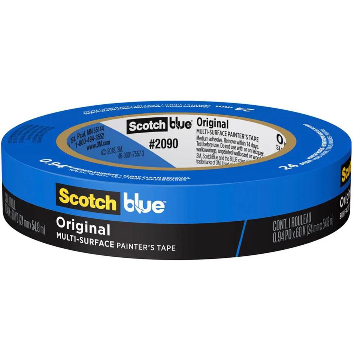 3M Marine Qualifies for Free Shipping 3M Marine Blue 2090 Masking Tape 3/4" x 60 Yards #03680