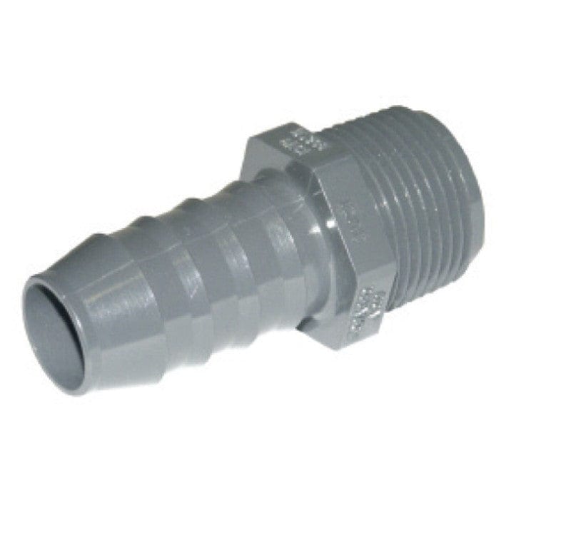 ACR Industries Qualifies for Free Shipping ACR Industries 3/4" PVC Hose Barb x MNTP #1436-007