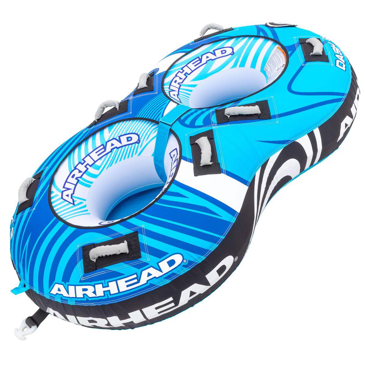 Kwik Tek Qualifies for Free Shipping AIRHEAD Dash 2-Rider Towable Tube Blue #AHT50193BL