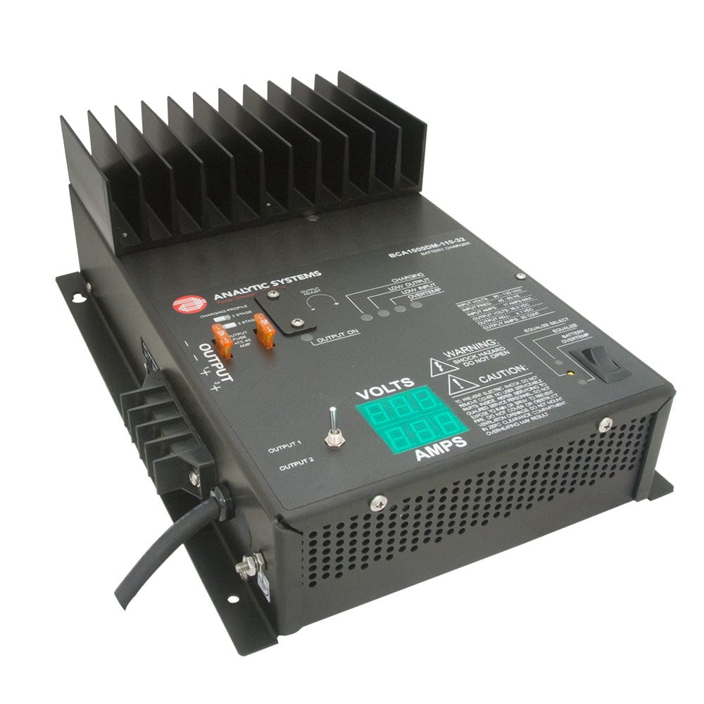 Analytic Systems Qualifies for Free Shipping Analytic Systems AC Charger 2-Bank 40a 24v Out 110vac In #BCA1000-110-24
