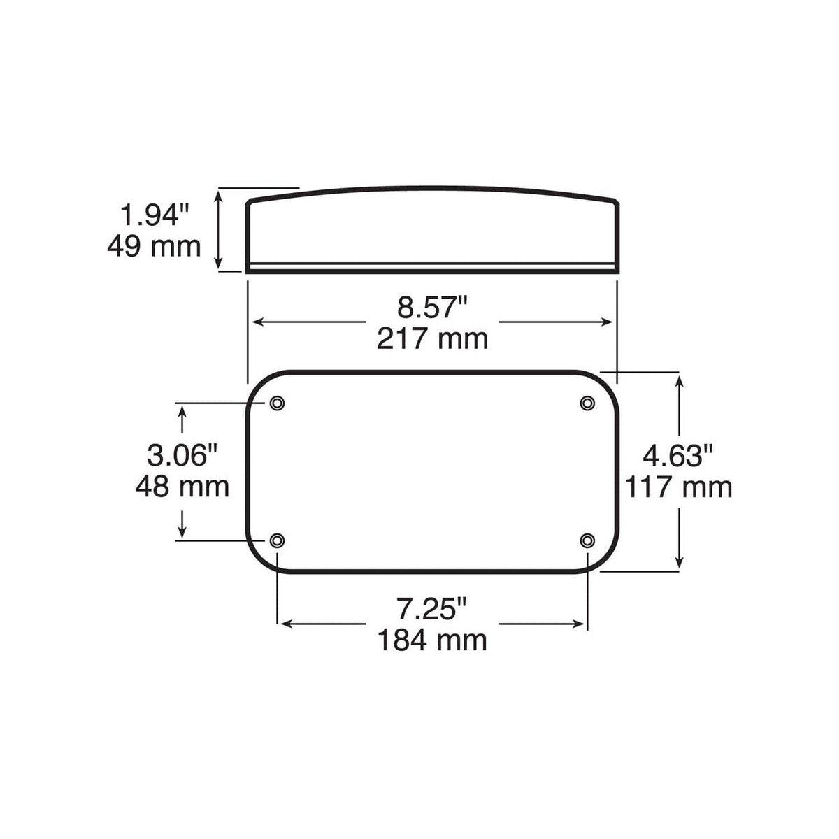 Anderson Marine Qualifies for Free Shipping Anderson Marine Red RV Stop/Turn/Tail Light #V25921