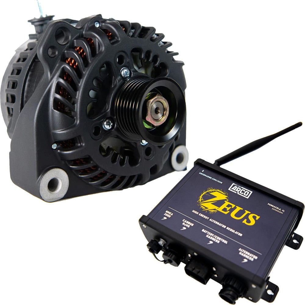 ARCO Qualifies for Free Shipping Arco Marine Zeus A8000-48v 8kw Vortec Alternator with Zues #4609-AZ1000