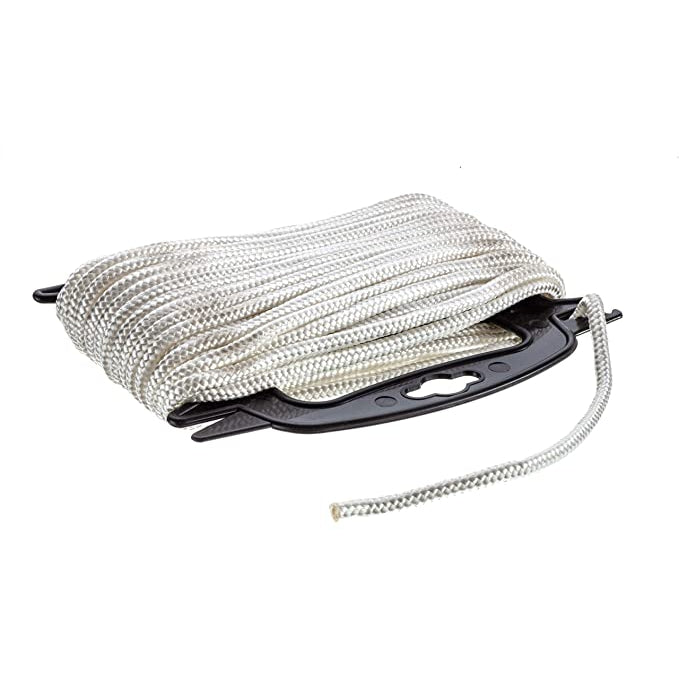 Attwood Marine Qualifies for Free Shipping Attwood 1/4" x 50' Diamond Braided Utility LIne Nylon White #117561-2