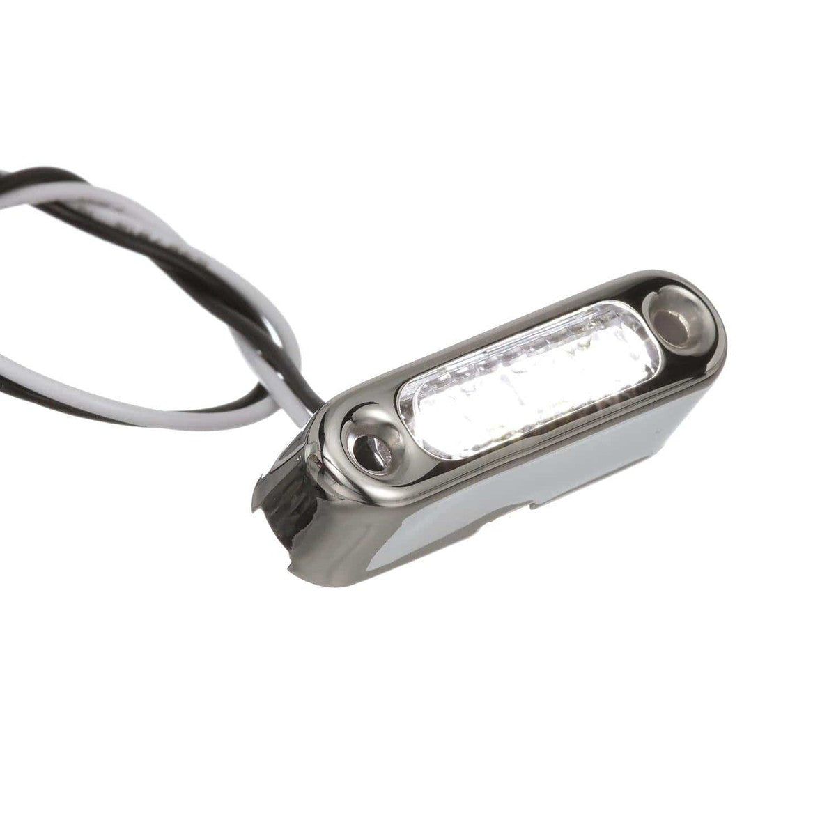 Attwood Marine Qualifies for Free Shipping Attwood 1.5" Oval LED SS Micro Light Horiz/Vert Bezels White #6350W7