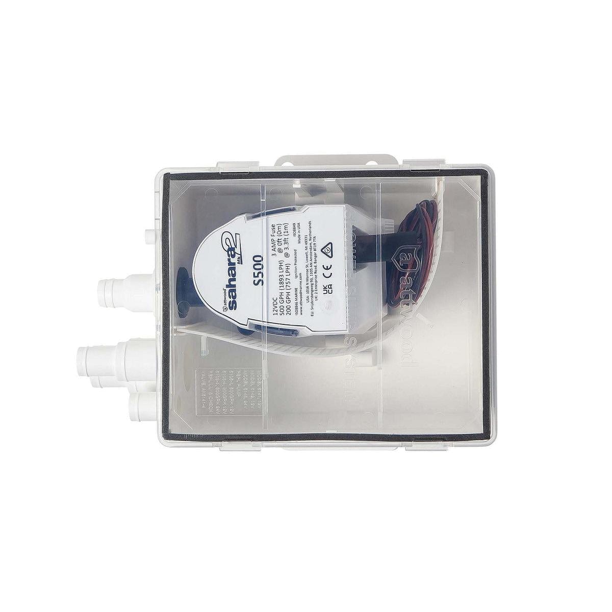 Attwood Marine Qualifies for Free Shipping Attwood 500 GPH Shower Sump Mk2 System 12v #5141-4