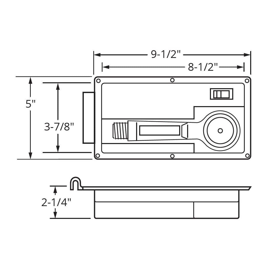 Attwood Marine Qualifies for Free Shipping Attwood Aft-Deck Shower Spray System #4131-1