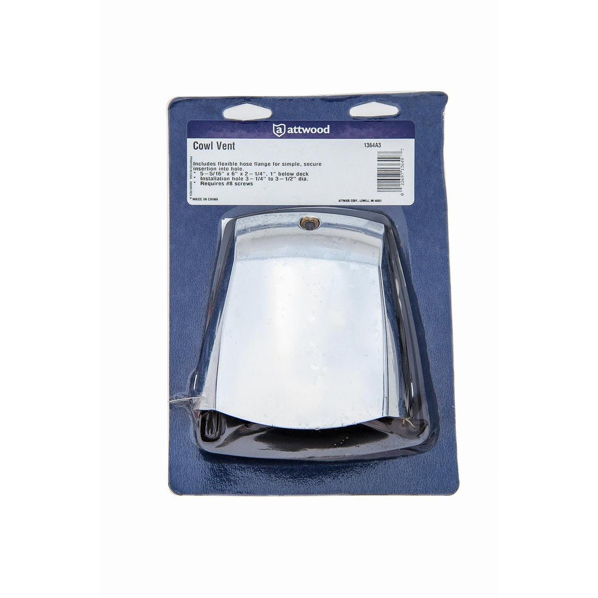 Attwood Marine Qualifies for Free Shipping Attwood Cowl Ventilator for 3" Hose #1364A3