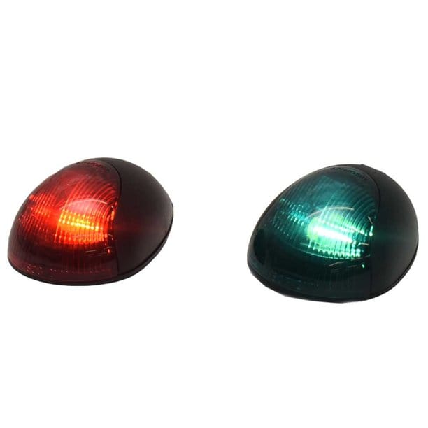 Attwood Marine Qualifies for Free Shipping Attwood Vertical Sidelight Pair Black #3830-1