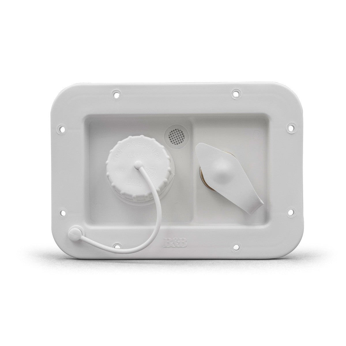 B & B Molders Qualifies for Free Shipping B & B Molders Gravity Dish Brass Check Valve Polar White #94224