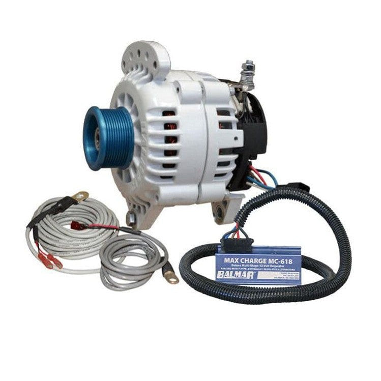 Balmar Qualifies for Free Shipping Balmar Alternator 120a Kit 12v 3.15" Dual Foot Saddle #60-YP-MC-120-J10