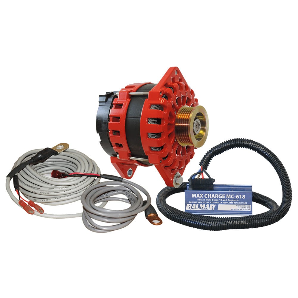 Balmar Qualifies for Free Shipping Balmar Alternator 170a 12v 4" Dual Foot Saddle #XT-DF4-170-K6