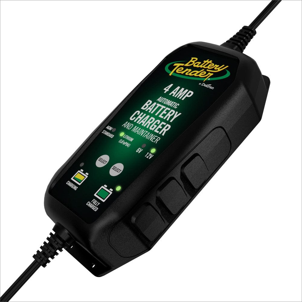 Battery Tender Qualifies for Free Shipping Battery Tender 6v/12v 4a Lead Acid/Lithium Battery Charger #022-0209-BT-WH