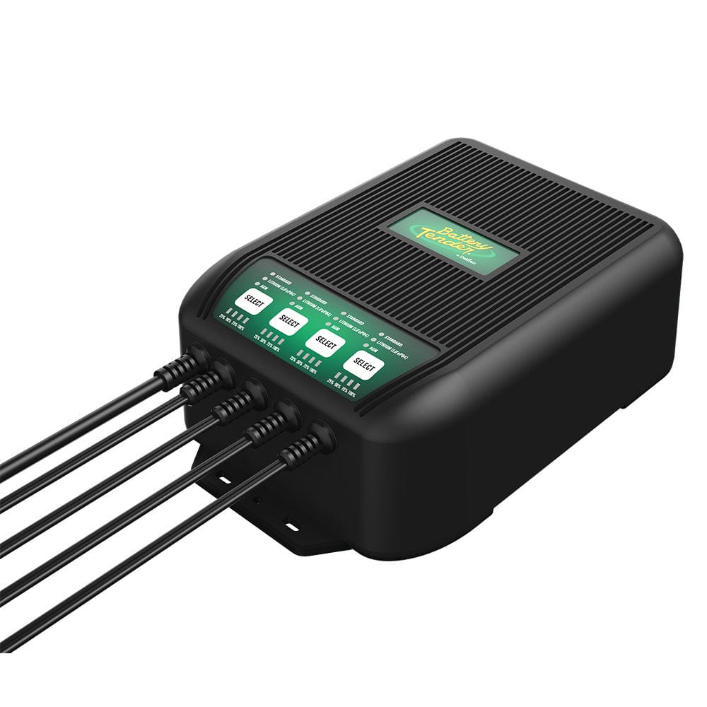 Battery Tender Qualifies for Free Shipping Battery Tender WaveCharge Pro 4-Bank 12v 40a Battery Charger #022-1009-DL-WH