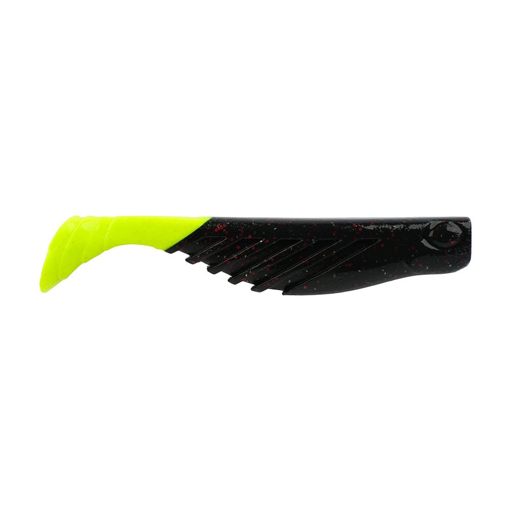 Berkley Not Qualified for Free Shipping Berkley Gulp Saltwater Ripple Mullet 4" Morning Glory/Chartreuse #1637695