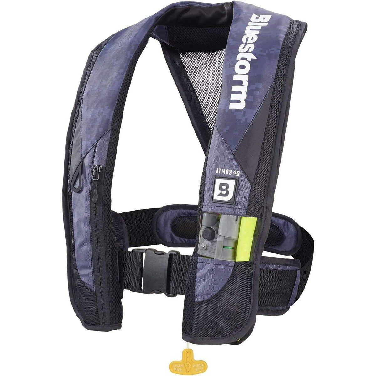 Bluestorm Qualifies for Free Shipping Bluestorm Atmos 40 Inflatable PFD Apex Black #D1H-19-BLK