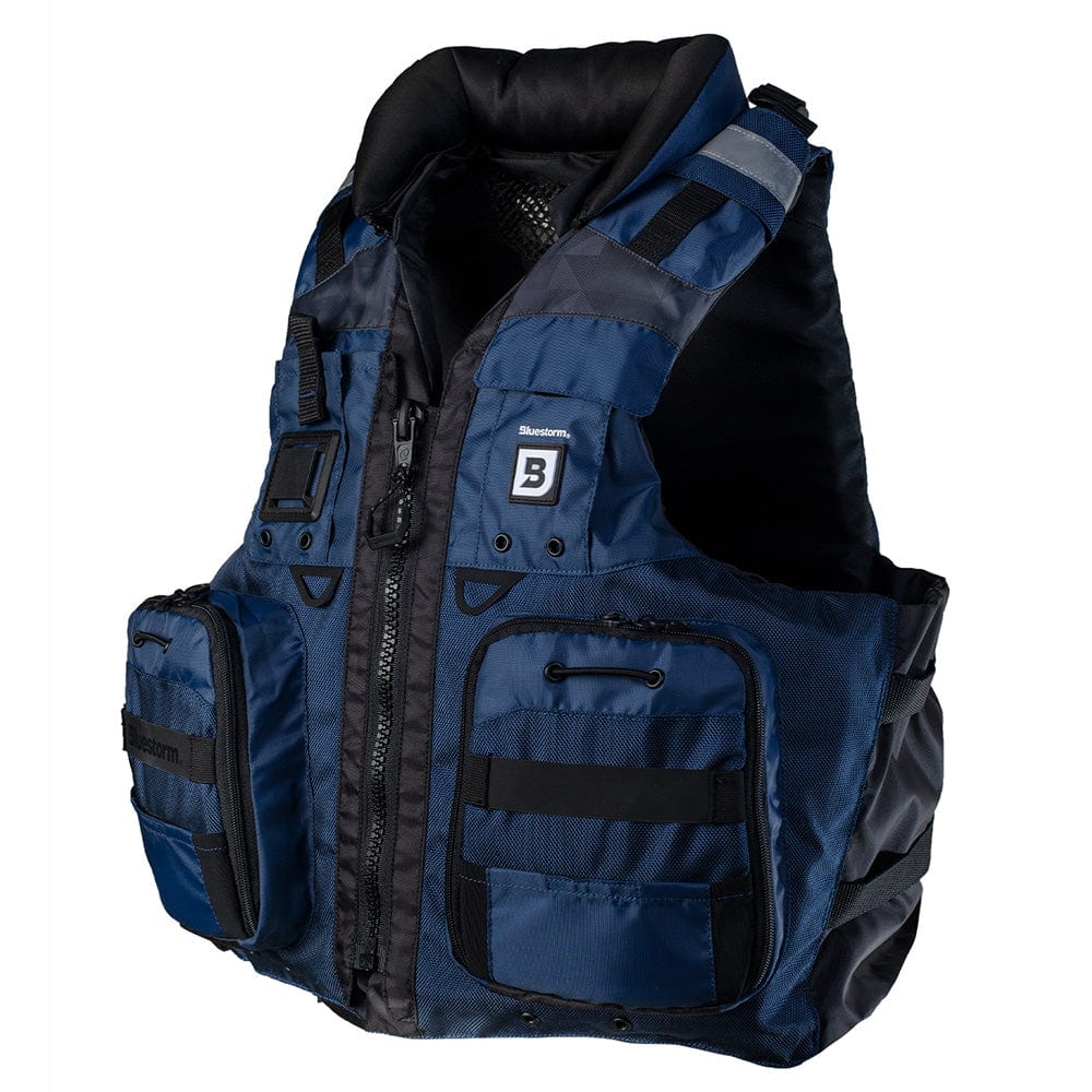 Bluestorm Qualifies for Free Shipping Bluestorm Classic Adult Fishing Life Jacket Deep #BS-70B-NAV-S/M