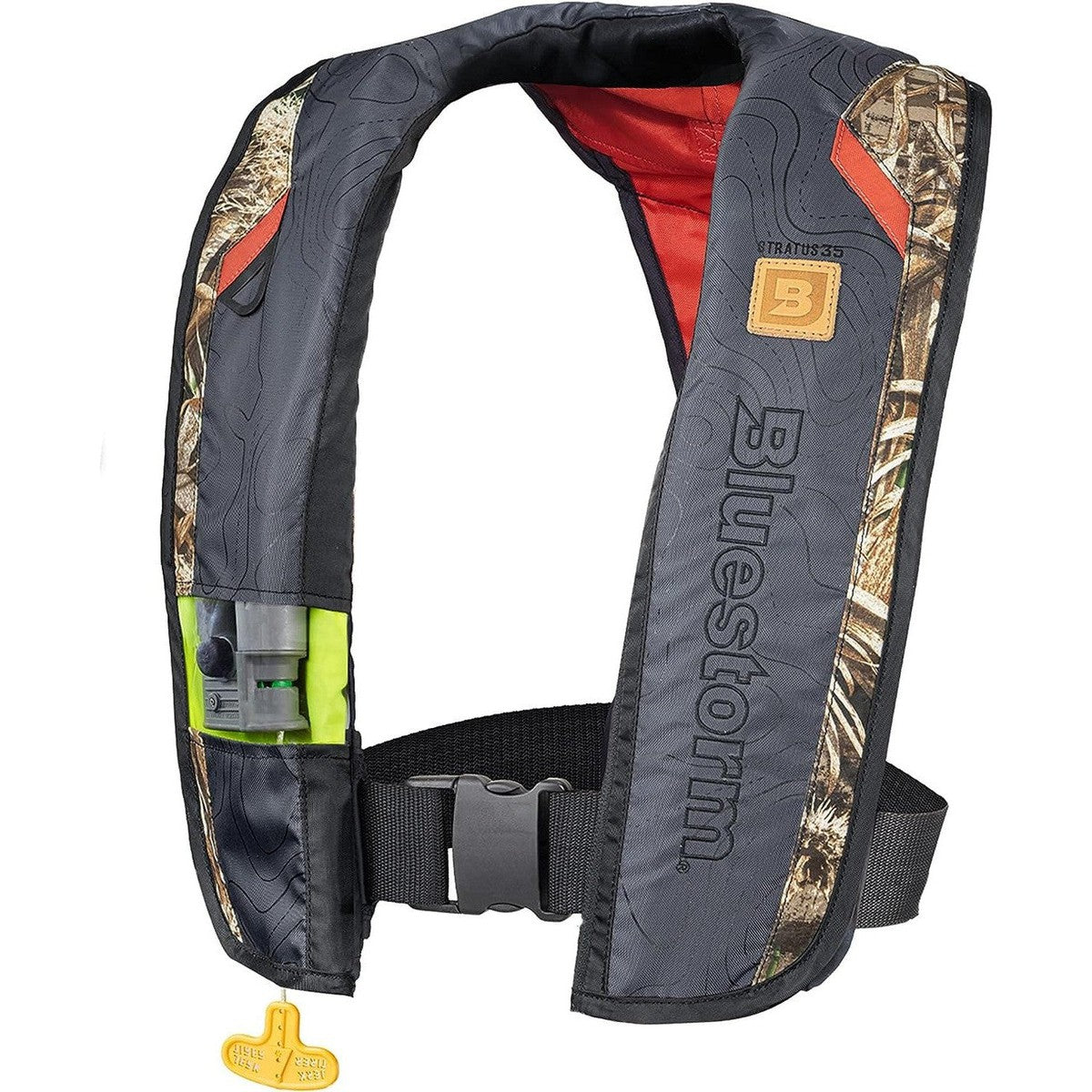 Bluestorm Qualifies for Free Shipping Bluestorm Stratus 35 Max5 Camo Auto Inflatable PFD #BS-T1H-22-MX5