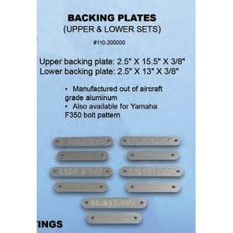 Bob's Machine Shop Qualifies for Free Shipping Bob's Machine Lower Standard Transom Backing Plate #110-215000
