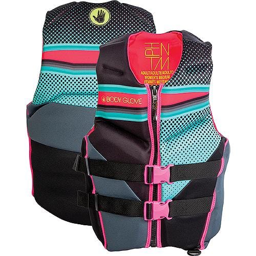 Body Glove Qualifies for Free Shipping Body Glove Womens Phantom PFD Aqua/Pink Small #23224WAQUPNKS