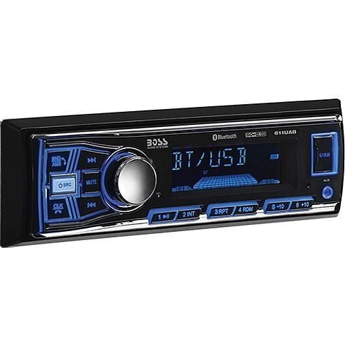 Boss Audio Qualifies for Free Shipping Boss Audio Single DIN Mechless AM/FM/BT/USB/ #611UAB