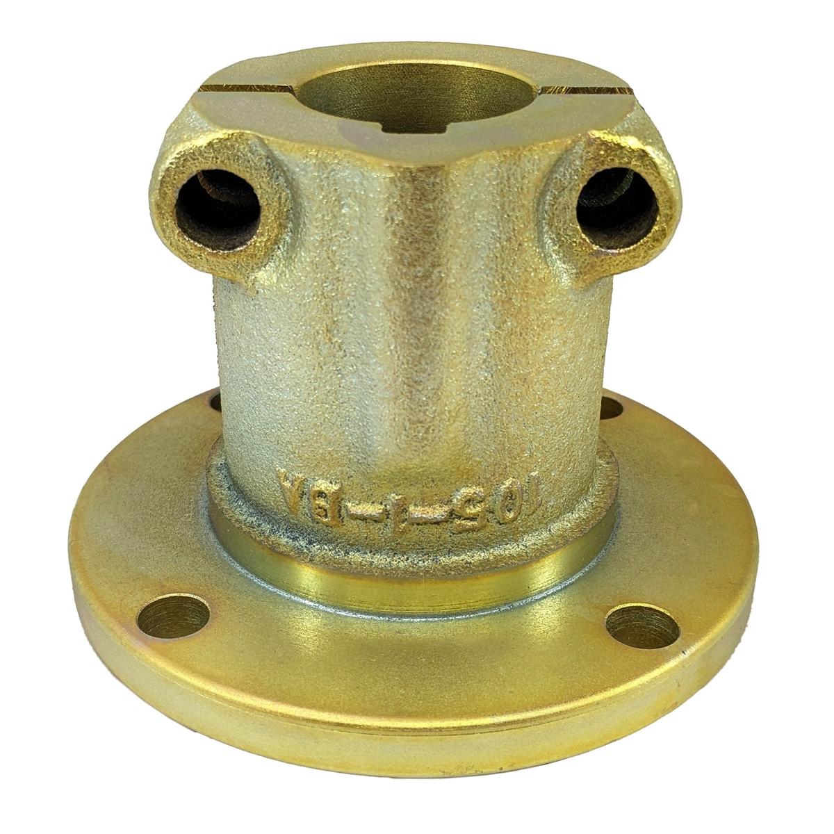 Buck Algonquin Qualifies for Free Shipping Buck Algonquin Flange-Shaft 5" x 1" with 1/2" Split #50500A1500