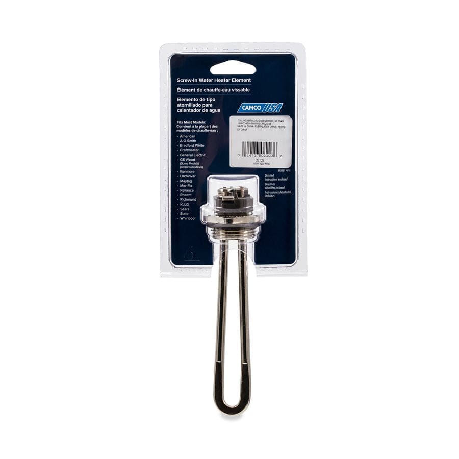 Camco Qualifies for Free Shipping Camco 1000w 120v Screw-In Element #02103
