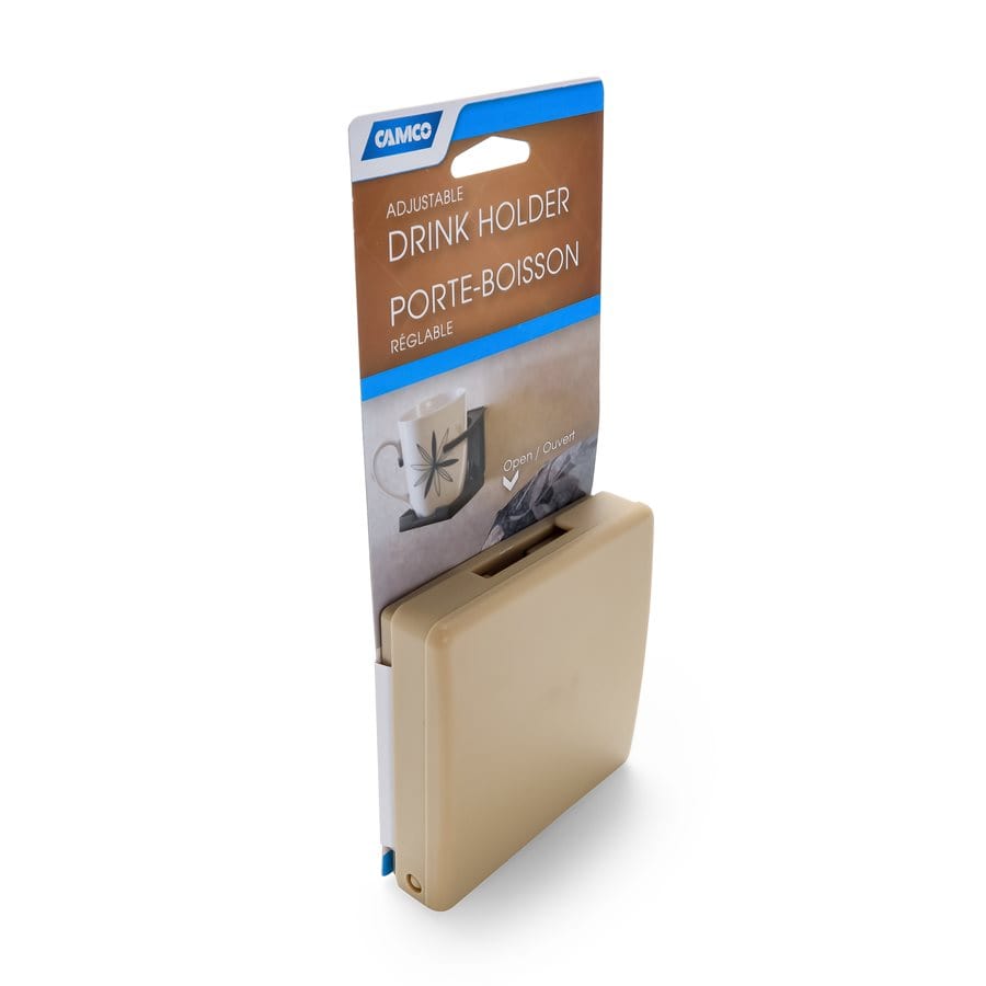 Camco Qualifies for Free Shipping Camco Adjustable Drink Holder Khaki #44042