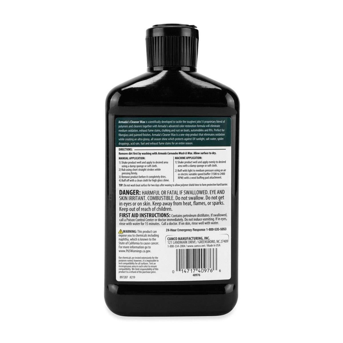 Camco Qualifies for Free Shipping Camco Liquid Cleaner Wax #40976