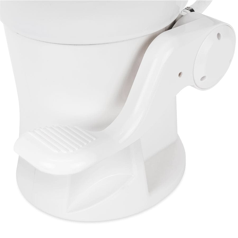 Camco Not Qualified for Free Shipping Camco Premium Ceramic Gravity Toilet White #41710