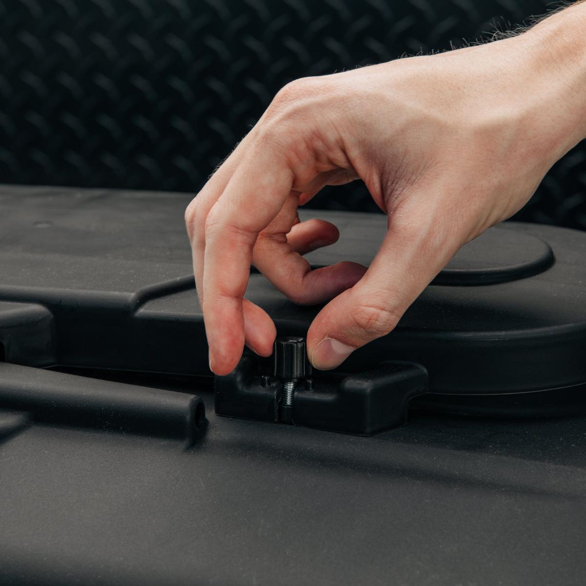 Camco Not Qualified for Free Shipping Camco Propane Tank Cover Double 20# Black #50502