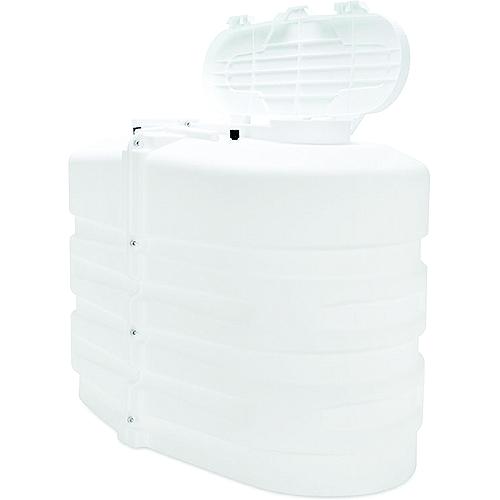 Camco Not Qualified for Free Shipping Camco Propane Tank Cover Double 30# White #50513