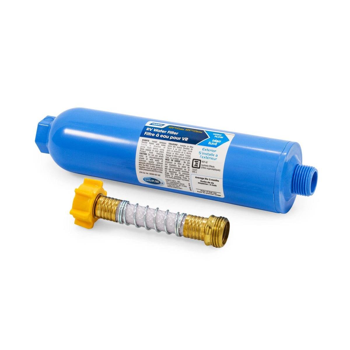 Camco Qualifies for Free Shipping Camco TST Water Filter Bilingual #40013