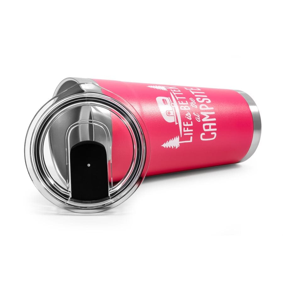 Camco Qualifies for Free Shipping Camco Tumbler 20 oz Coral Pink #53061