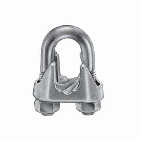 Chicago Hardware Qualifies for Free Shipping Chicago Hardware Wire Rope Clip Galvanized 1/8" #231602
