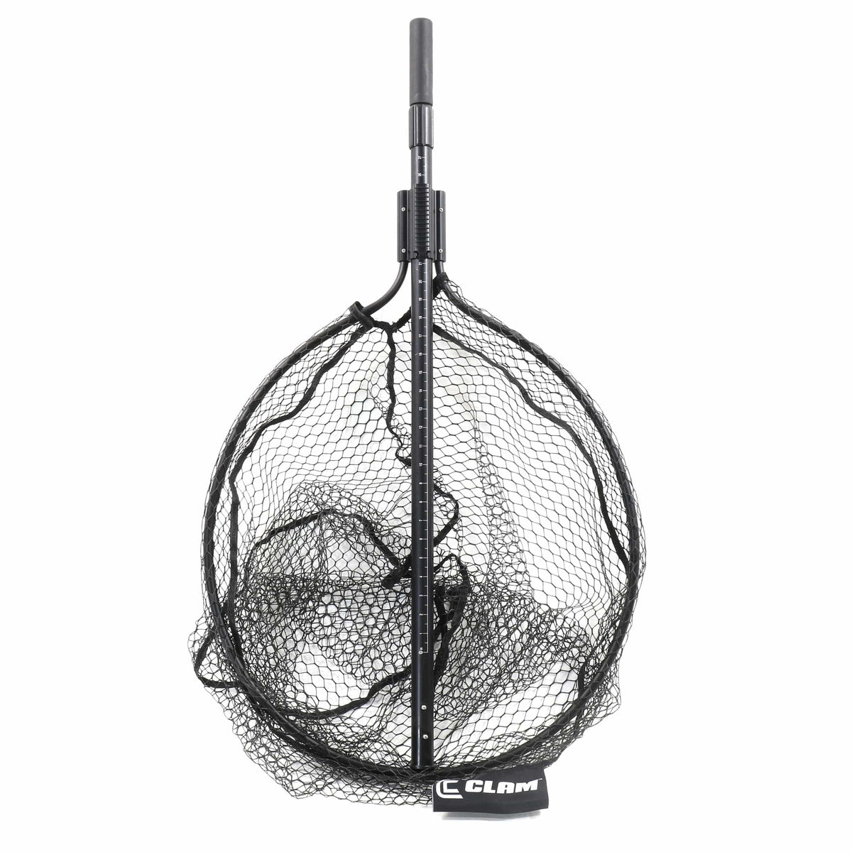 Clam Qualifies for Free Shipping Clam Fortis Net 160 23.75" x 19.75" x 19.75" with 65.3" Handle Black #16341