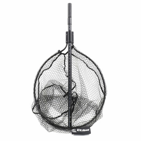 Clam Qualifies for Free Shipping Clam Fortis Net 160 23.75" x 19.75" x 19.75" with 65.3" Handle Black #16341