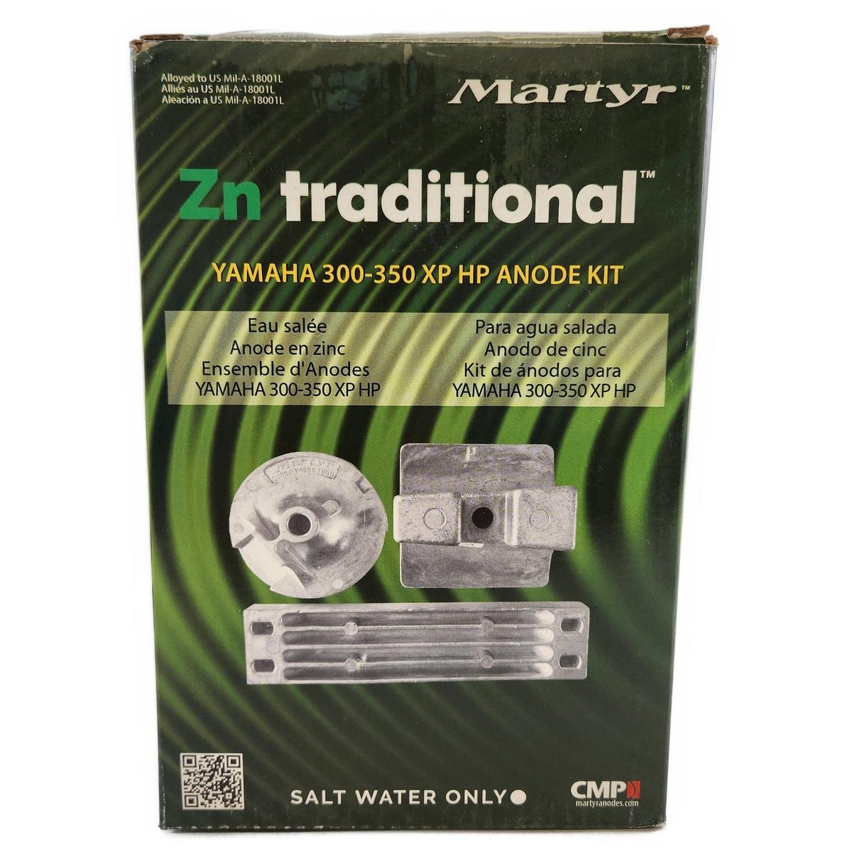 CMP Global Qualifies for Free Shipping CMP Global Anode Yamaha 300-350xp HP Kit Zinc #CMY300350XPKITZ