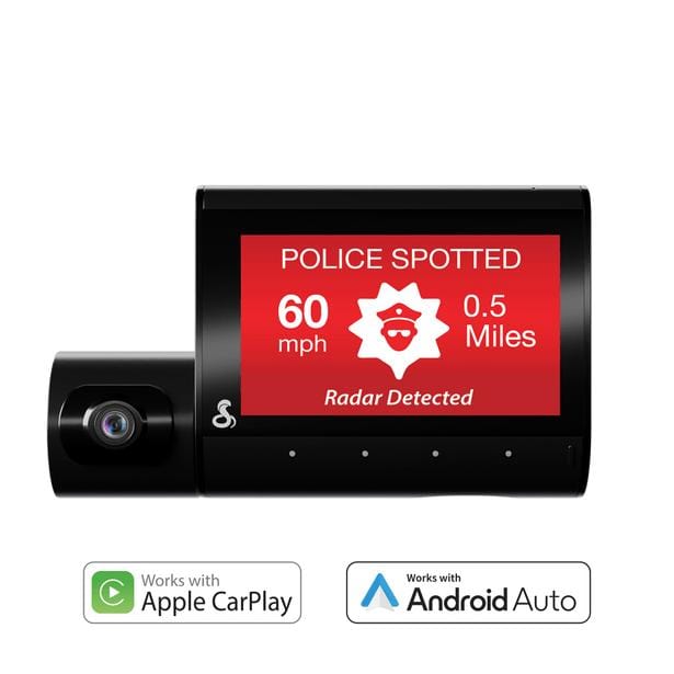 Cobra Electronics Qualifies for Free Shipping Cobra Electronics Dual View QHD Dash Cam #SC220C