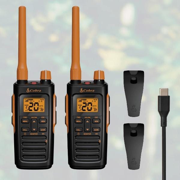 Cobra Electronics Qualifies for Free Shipping Cobra Electronics GMRS Radio 36 Mile Range 2-pk #0190005-1