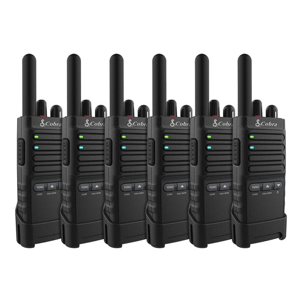 Cobra Electronics Qualifies for Free Shipping Cobra Electronics Pro FRS Radios 6-pk with Dock #PX650-BCH6