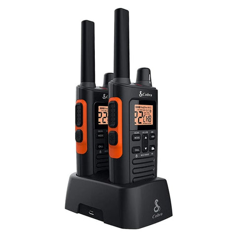 Cobra Electronics Qualifies for Free Shipping Cobra Electronics Splashproof Walkie Talkie Pair #RX680