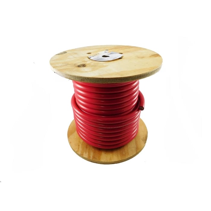 Cobra Wire & Cable Truck Freight - Not Qualified for Free Shipping Cobra Wire & Cable 4/0 AWG Red 100' Roll #A2140T-01-100