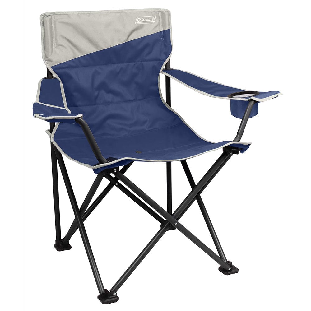 Coleman Qualifies for Free Shipping Coleman Big & Tall Quad Camping Chair Skyfall Blue #2174440