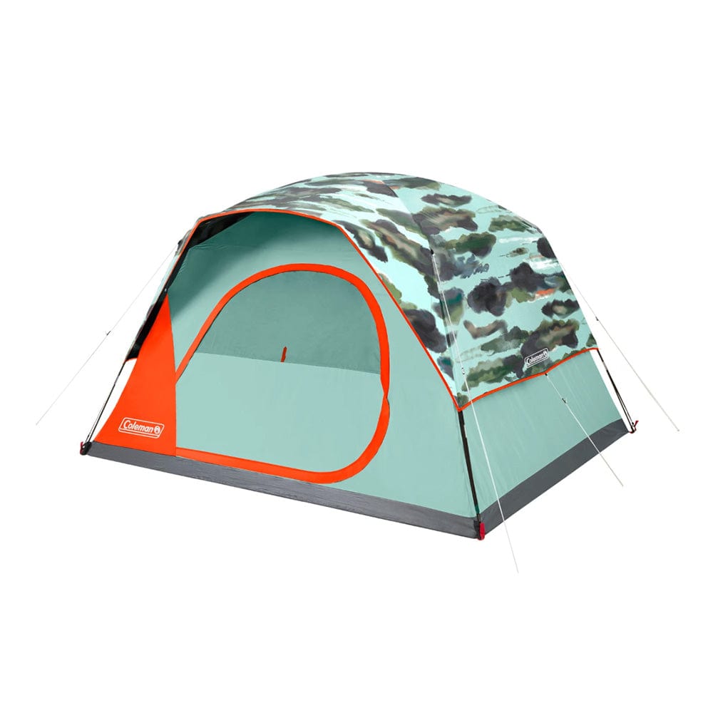 Coleman Qualifies for Free Shipping Coleman Skydome 6-Person Watercolor Series Camping Tent #2157342