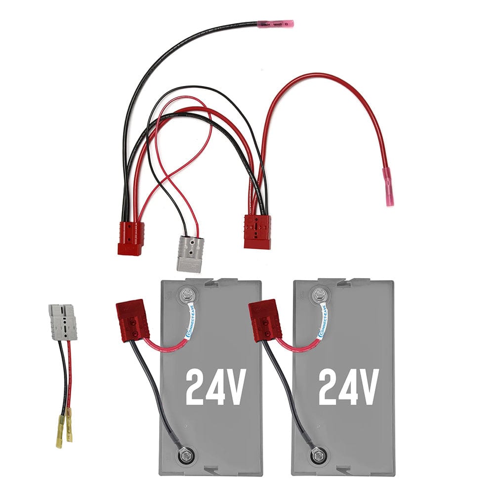 Connect-Ease Qualifies for Free Shipping Connect-Ease 24v Paralle Kit for 2 24v Batteries to 1 Motor #RCE224VCHK