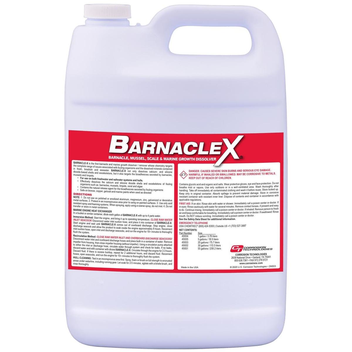 CorrosionX Qualifies for Free Shipping CorrosionX BarnacleX Gallon #49004