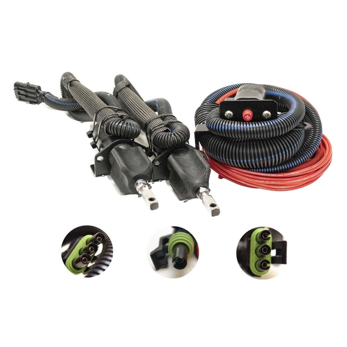 Corsa Qualifies for Free Shipping Corsa 3-Wire Solenoid and Harness Kit #10889