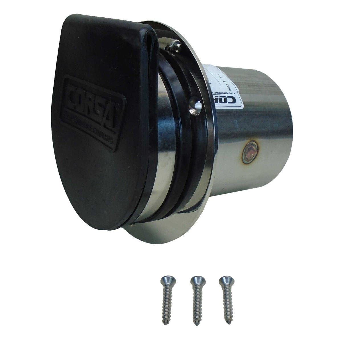 Corsa Qualifies for Free Shipping Corsa Single 4" Exhaust Thru-Hull with Flapper #11050U