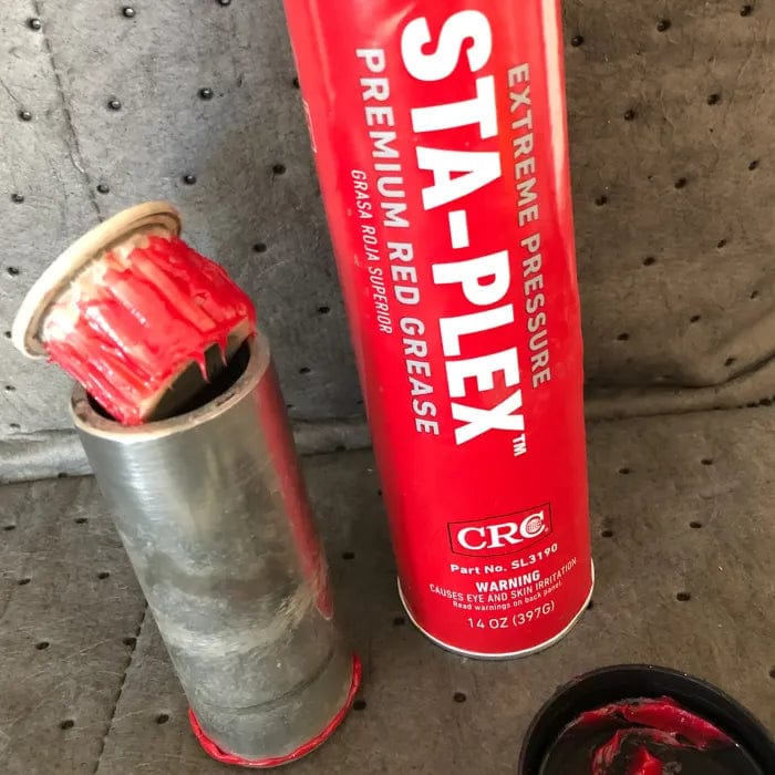 CRC Industries Qualifies for Free Shipping CRC Sta-Lube Sta-Plex EP Premium Red Grease 14 oz #SL3190